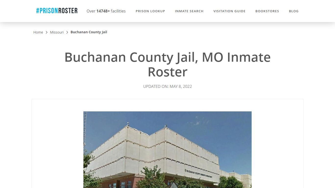 Buchanan County Jail, MO Inmate Roster